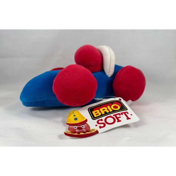 Brio Other - Vintage Brio Soft Plush Toy Car Rattle 1993 NWT RARE